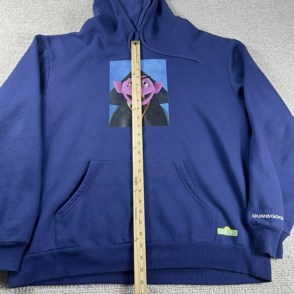 Dumbgood The Count Vampire Sesame Street Hoodie Men’s Size XL - Picture 5 of 9